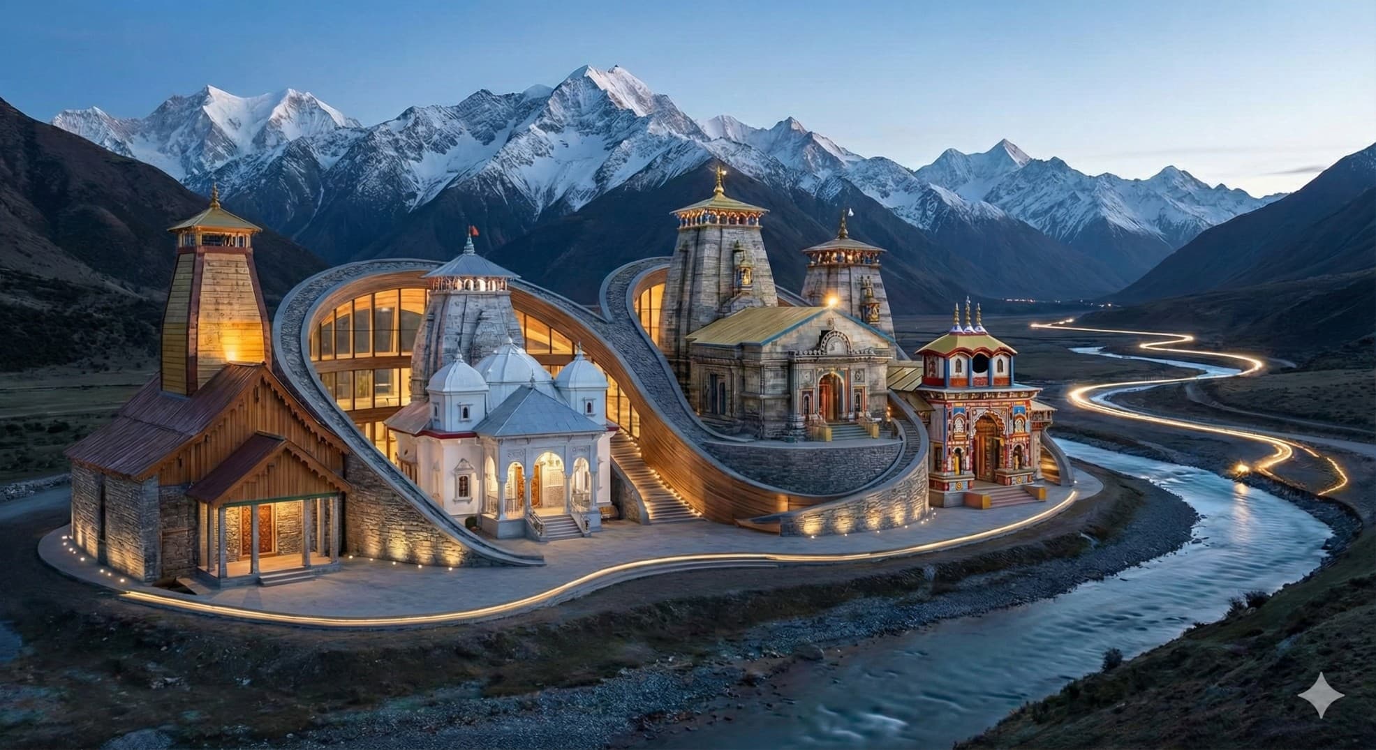 Char Dham Yatra – Spiritual Himalayan Pilgrimage - A sacred journey to Yamunotri, Gangotri, Kedarnath & Badrinath with comfortable stays, guided darshan, and scenic Himalayan routes.